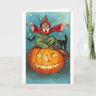 Vintage Halloween Greeting Cards Classic Posters