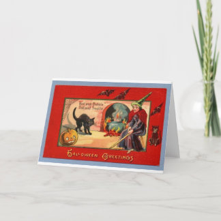 Vintage Halloween Greeting Cards Classic Posters