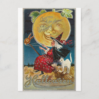 Vintage Halloween Greeting Cards Classic Posters