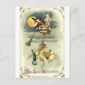 Vintage Halloween Greeting Cards Classic Posters