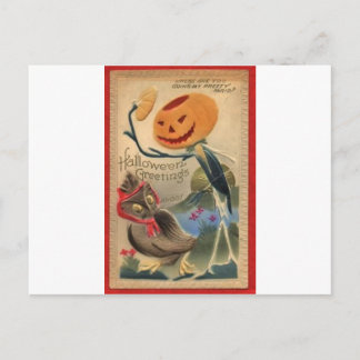 Vintage Halloween Greeting Cards Classic Posters