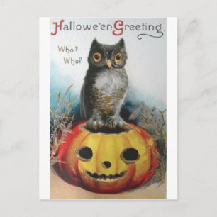 Vintage Halloween Greeting Cards Classic Posters