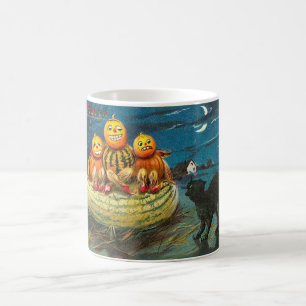 Vintage Halloween Greeting Cards Classic Posters Coffee Mug