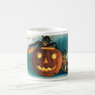 Vintage Halloween Greeting Cards Classic Posters Coffee Mug