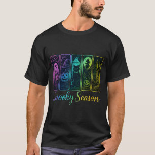 Vintage Halloween Horror Soky Season Costume Men W T-Shirt