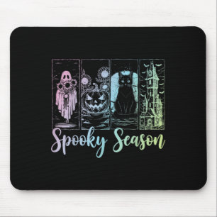 Vintage Halloween Horror Soky Season Mouse Pad