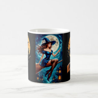 Vintage Halloween Illustration 2026 Coffee Mug