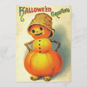 Vintage Halloween Invitations