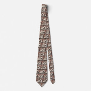 Vintage Halloween Jack o'Lantern Man Tie