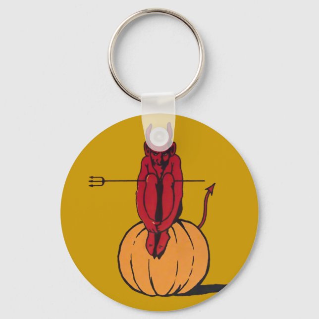 Vintage Halloween Keychain (Front)