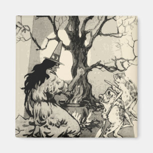 Vintage Halloween Magnet