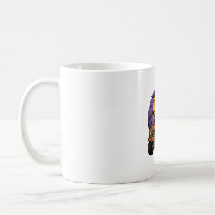 Vintage Halloween Monster Truck Pumpkin Shirt_1 Coffee Mug
