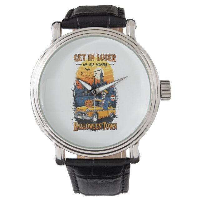 Vintage Halloween Movie Watch (Front)