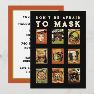 Vintage Halloween Party Invitation