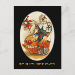 Vintage Halloween Party Invite With Bloody Text