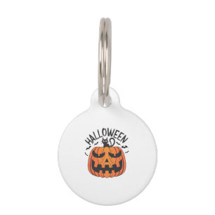 Vintage Halloween Pet Tag