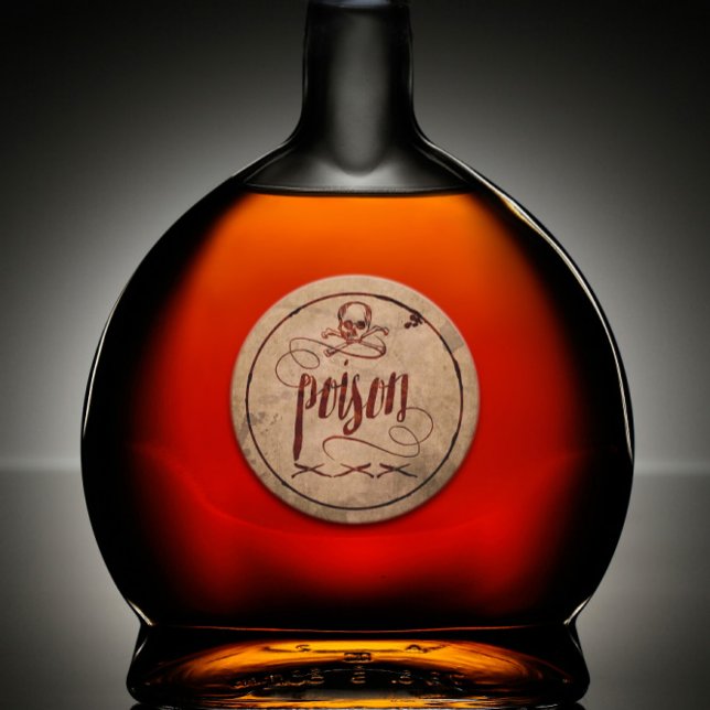 Vintage Halloween Poison Label (Creator Uploaded)