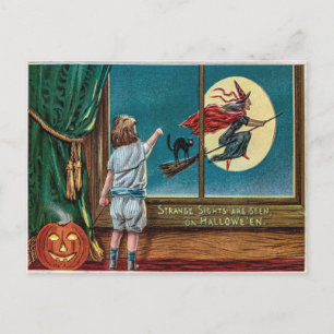 Vintage Halloween Postcard