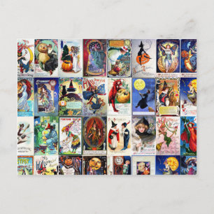 Vintage Halloween Postcard
