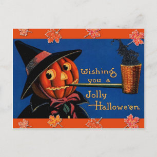 Vintage Halloween Postcard
