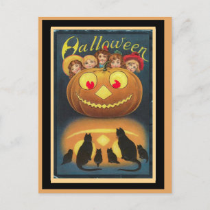 Vintage Halloween Postcard