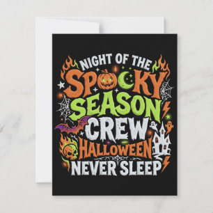 Vintage Halloween Pumpkin - Spooky Szn Invitation