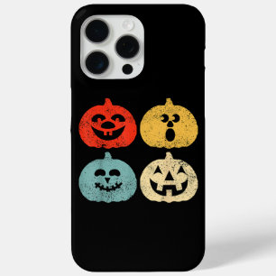 Vintage Halloween Pumpkin Women, Men, Kids, Funny  iPhone 15 Pro Max Case