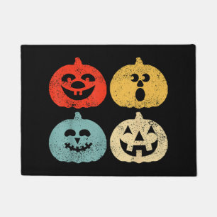 Vintage Halloween Pumpkin Women, Men, Kids, Funny  Doormat