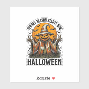 Vintage Halloween Scarecrow Pumpkin Witch Shirt_1