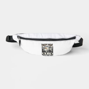 Vintage Halloween Scary Fun Horror Shirt Design_1 Fanny Pack