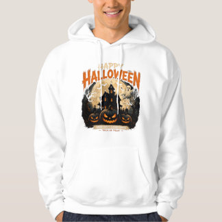 Vintage Halloween Skull Haunted House Shirt