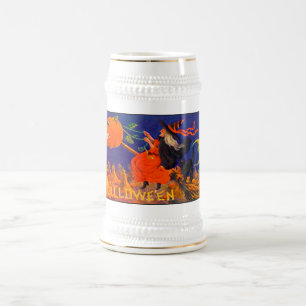 Vintage Halloween Stein