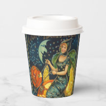 Vintage Halloween Witch Poster