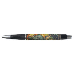 Vintage Halloween Witch Poster Pen