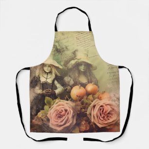Vintage Halloween Witchcraft (1) Apron