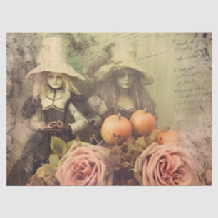 Vintage Halloween Witchcraft (1) Tissue Paper