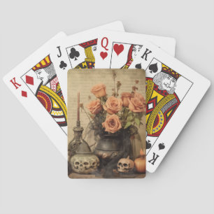 Vintage Halloween Witchcraft (4) Playing Cards