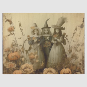 Vintage Halloween Witchcraft (5) Tissue Paper