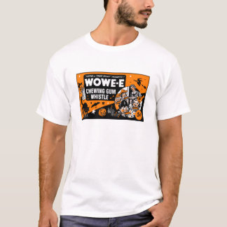Vintage Halloween Wowe-e Whistle Candy Box Art Tee