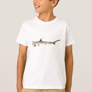 Vintage Hammerhead Shark Illustration Retro Sharks T-Shirt