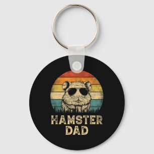 Vintage Hamster Dad Hamster Lovers Daddy Father#39 Keychain