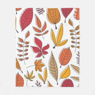Vintage hand drawn doodle seamless background with fleece blanket