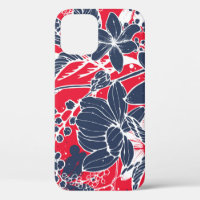 Vintage Hand-Drawn Flowers, Elegant Pattern.