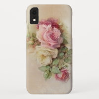 Vintage Hand Painted Style Roses