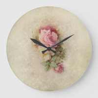 Vintage Handpainted Style Roses