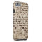 Vintage Handwritten Letter iPhone Case