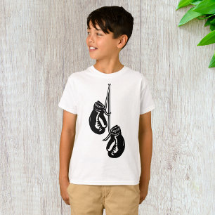 Vintage Hanging Boxing Gloves Retro Fighter T-Shirt