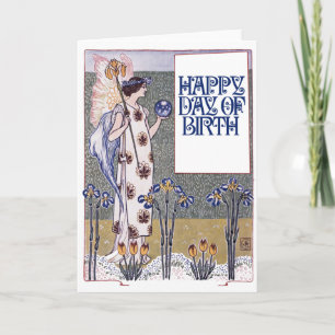 Vintage Happy Birthday Card