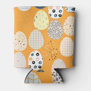 Vintage Happy Easter Scandinavian Design Can Cooler