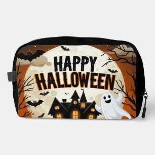 Vintage happy Halloween art Dopp Kit